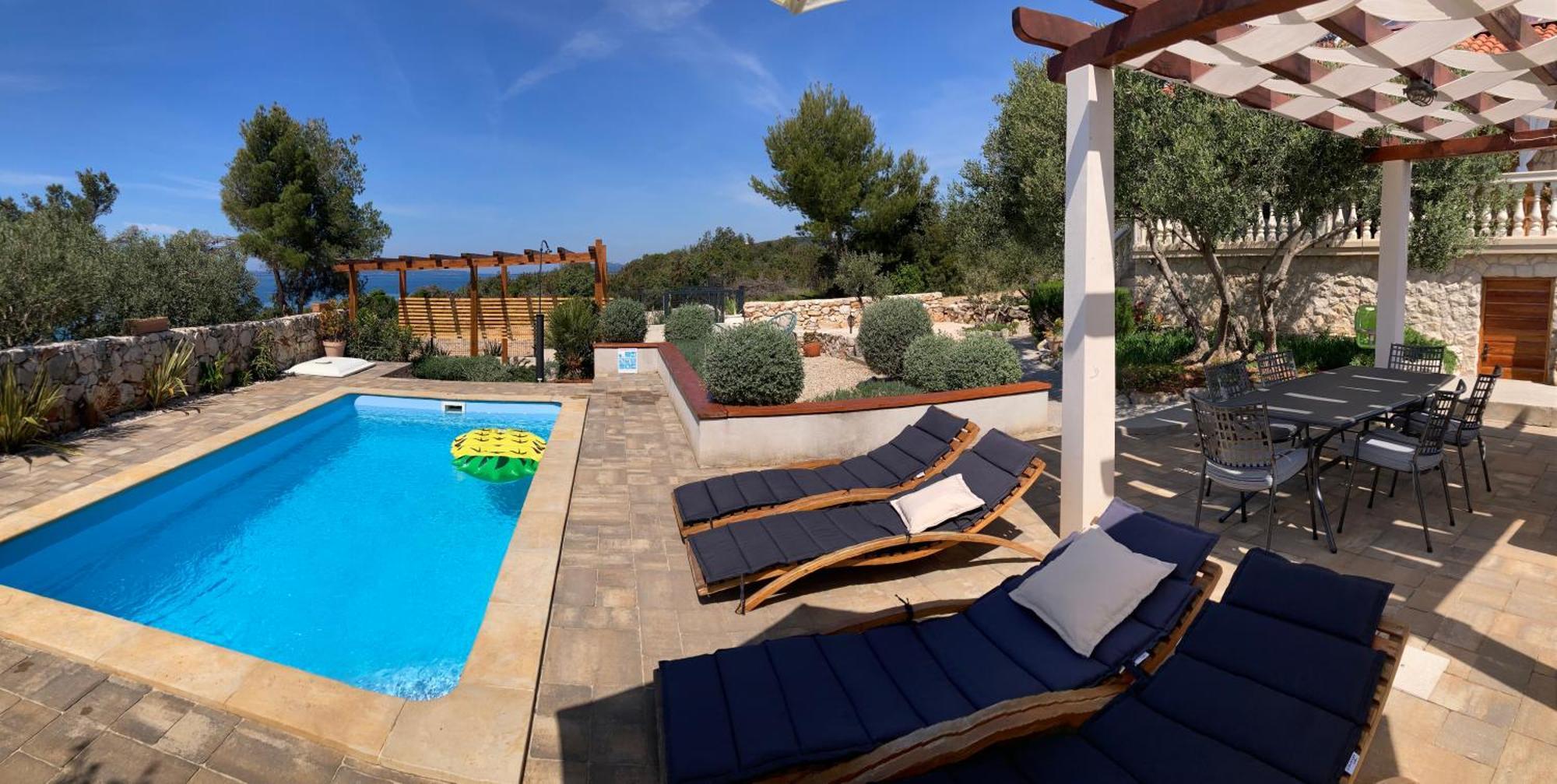 Вилла Robinson House Bosiljka Dobropoljana Экстерьер фото